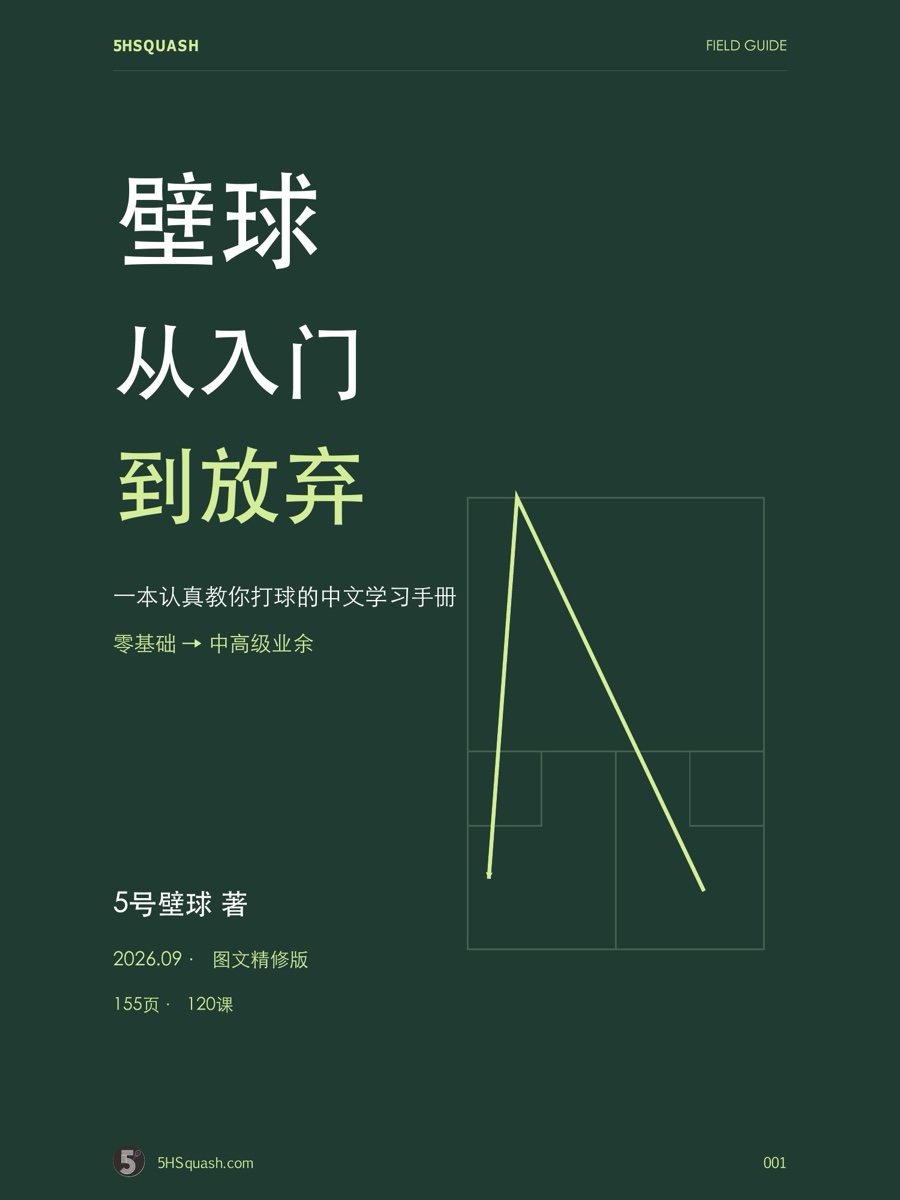 《壁球从入门到放弃》封面